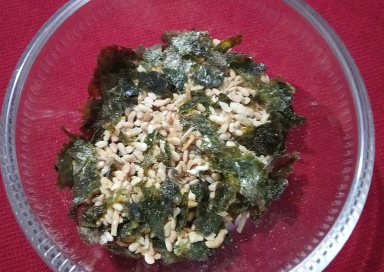 Cara membuat 240) Furikake homemade ala fe Sederhana dan Mudah Dibuat
