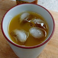 Simple Indonesian Herbal Beverage (Turmeric and Tamarind) A picture of Simple Indonesian Herbal Beverage (Turmeric and Tamarind).