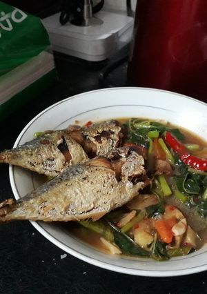 Foto resep Bayam kembung saos padang