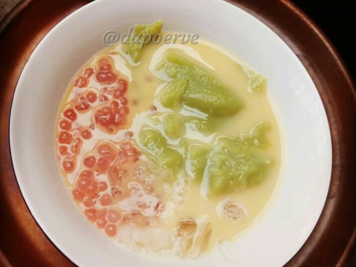 Anti Ribet, Membuat Es Bubur Sumsum Bandung #BikinRamadanBerkesan Simpel