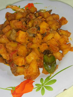 Foto resep Sambal goreng kentang hati ampela