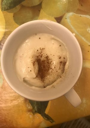 Una foto de Maicena con leche