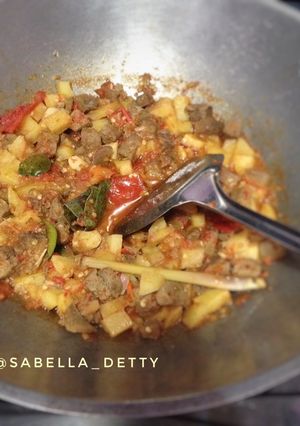 Foto resep Sambal goreng rempela ati kentang
