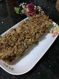 Crumble de manzanas y nueces diet