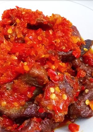 Foto resep Dendeng Balado Basah