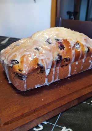 Una foto de Budín de arándanos ✨