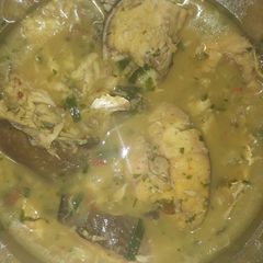A picture of Catfish peppersoup.