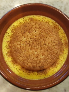 Una foto de Natillas de huevo