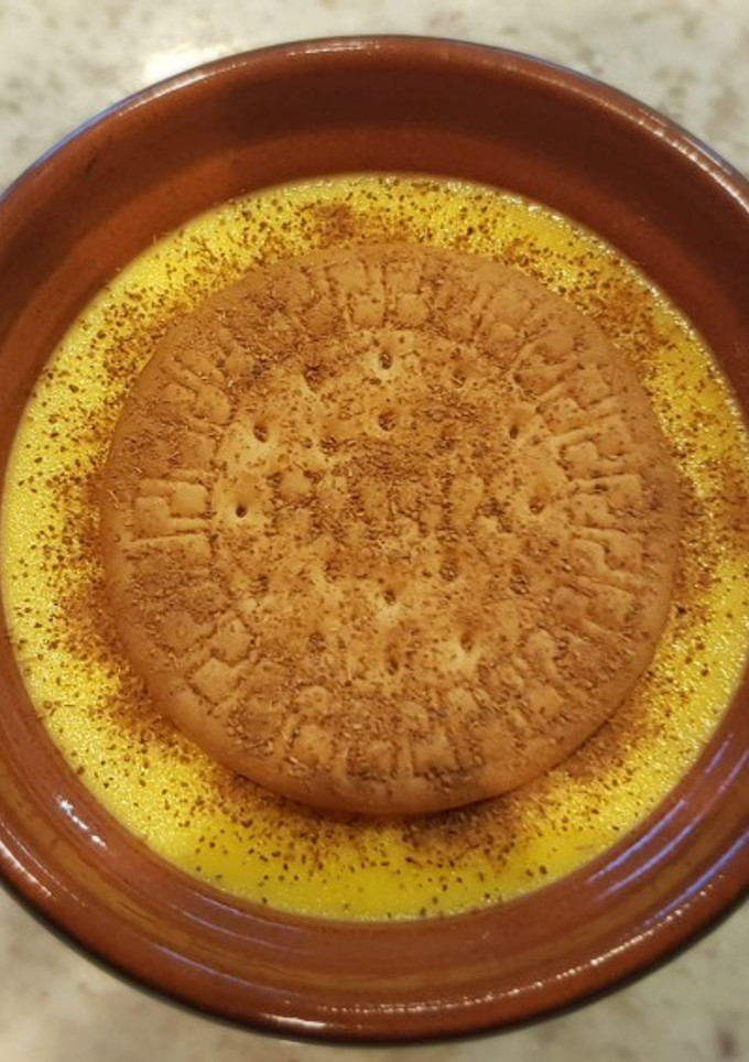 Una foto de Natillas de huevo