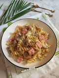 Creamy Mushroom Fusilli
