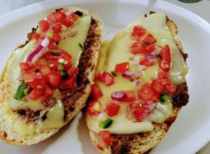 Una foto de Molletes