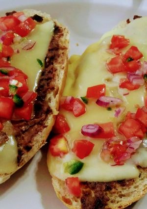 Una foto de Molletes