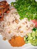 Rice and beans (Garau garau)