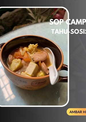 Foto resep SOP CAMPUR Tahu Sosis