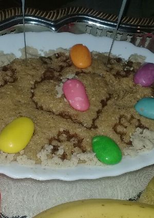 صورة لوصفة طمينة السميد ممممم 😋
