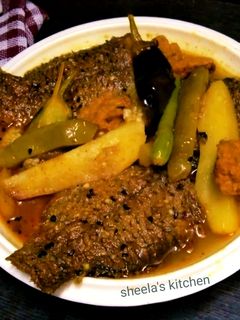 সব্জি দিয়ে মাছ (sabji diye mach recipe in bengali) রেসিপির প্রধান ছবি