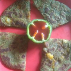 A picture of Go Green paratha.