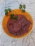 Crema fría de Alubias rojas