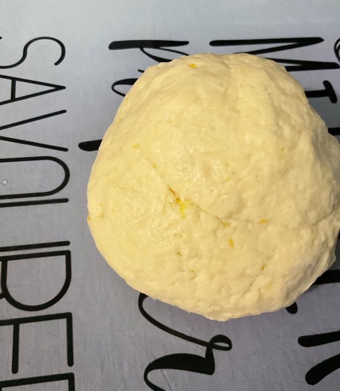 Une photo de Pâte sablée au citron, crème fraîche et vanille