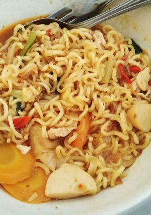 Foto resep Mie tektek indomie