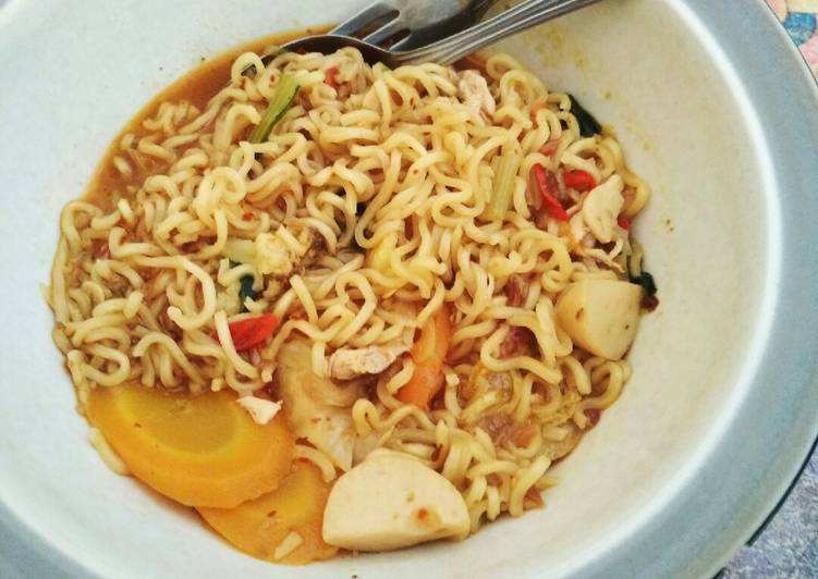 Resep Mie tektek indomie Anti Gagal