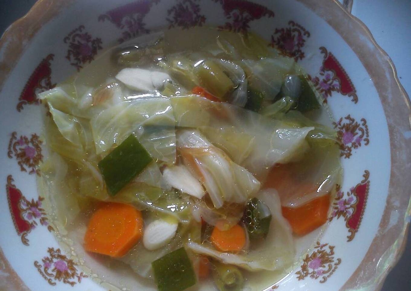 Sayur sop simple