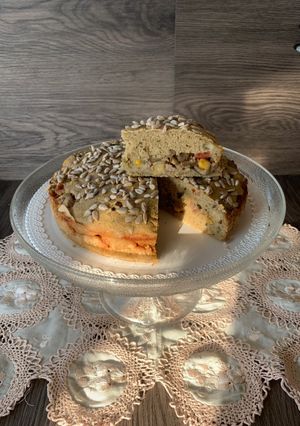 A picture of Gluten-Free, Dairy-Free Savory Protein Pie.