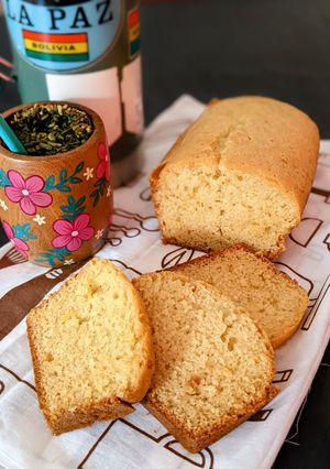 Una foto de Budín de limón con aceite 🍋