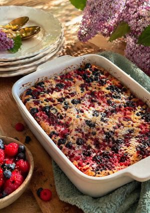 Une photo de Clafoutis aux Fruits Rouges
