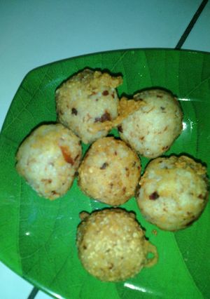 Foto resep bola nasi kornet