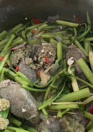 รูปของ แกงผักบุ้งไข่ปลา