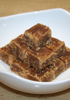 黑糖薑母塊 的食譜成品照片