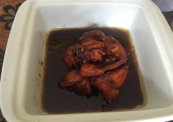 Ayam kecap pedas manis