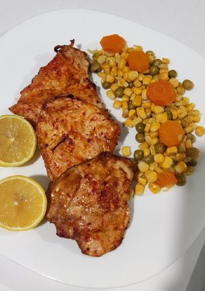 عکسی از دستور مرغ رژیمی گریل شده بدون روغن