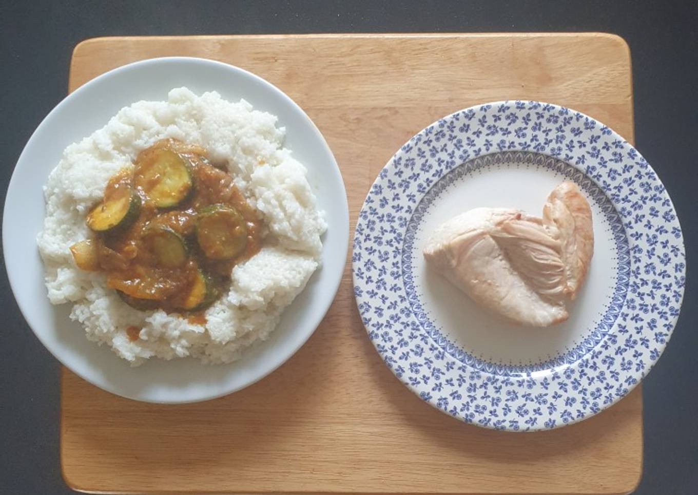 Chicken Courgette Korma curry