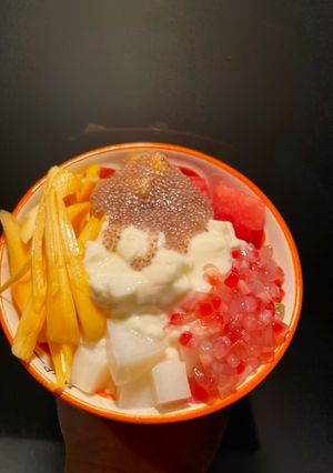 Hình của món Sữa chua mít tại nhà.