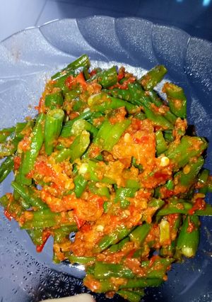 Foto resep Kacang panjang sambel kacang