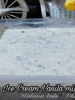 Foto resep Ice Cream Vanila mix Melon