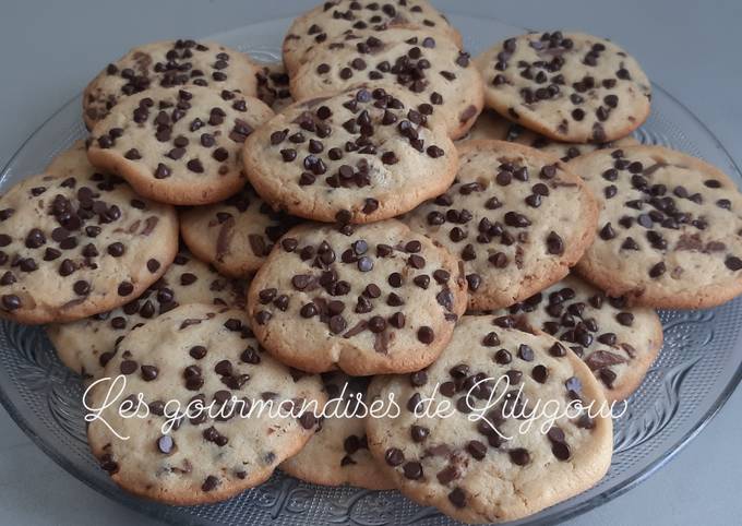 Comment faire Cuire Délicieux Cookie vanille et pépites de chocolat