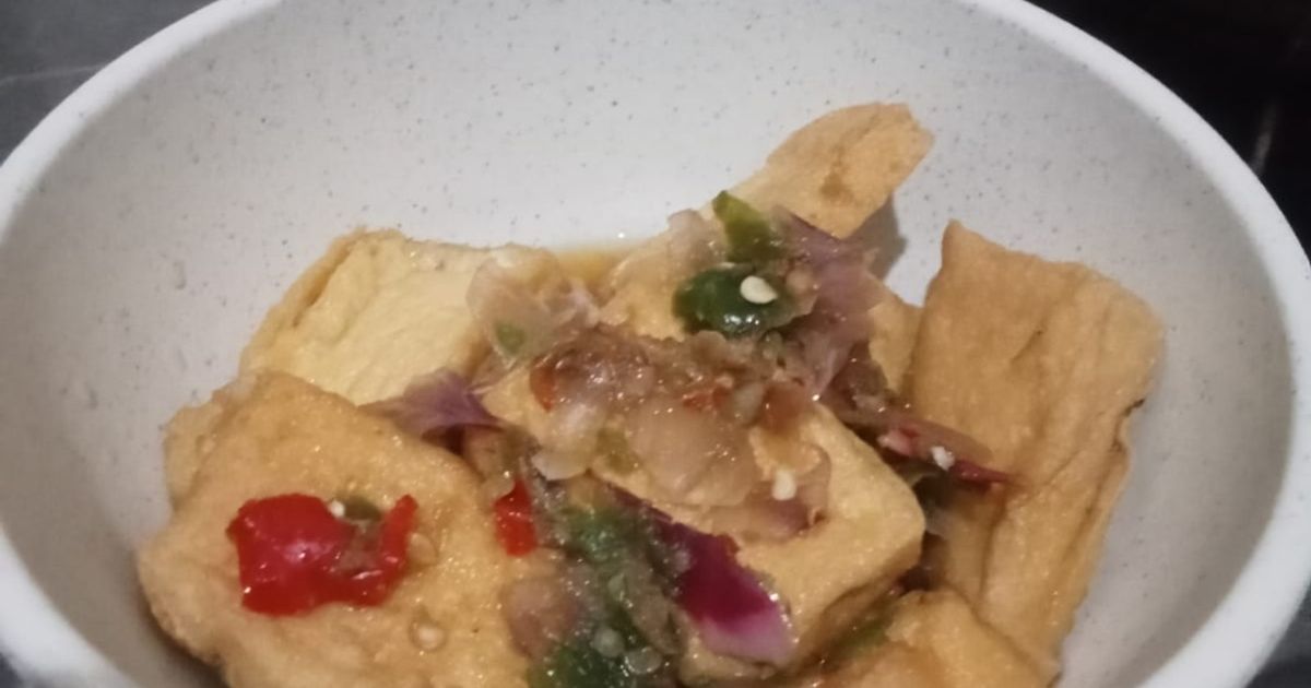Tahu Gejrot Simple