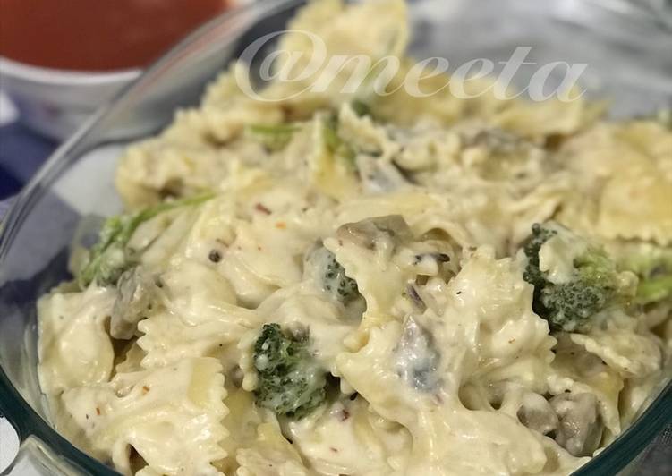 How to Prepare Award-winning Bow Tie Italian Pasta (white Sauce)