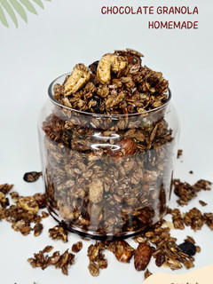 Foto resep Choco Granola Homemade (sugar free)