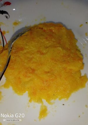عکسی از دستور پوره سیب زمینی+ کدو (غذای کودک)