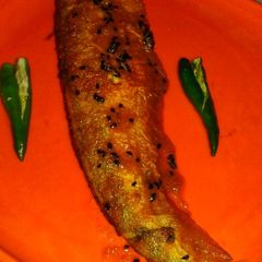 Pabda fish curry A picture of Pabda fish curry.