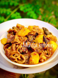 Offals pepper soup(farfesun Kayan ciki) ainihin hoton girkin