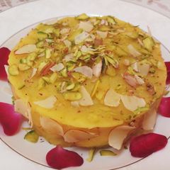 A picture of Sweet Potato Halwa.
