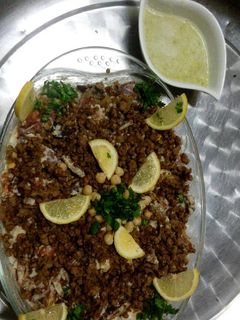 صورة لوصفة فتة حمص
