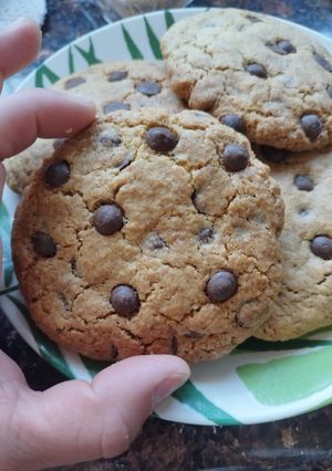 Una foto de Galletas de chispas de chocolate 🍫😋