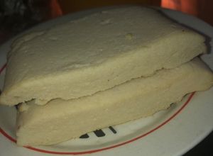 Una foto de Queso vegan de garbanzo ⚡️