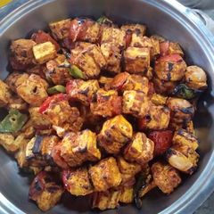 A picture of Lal panner tikka.